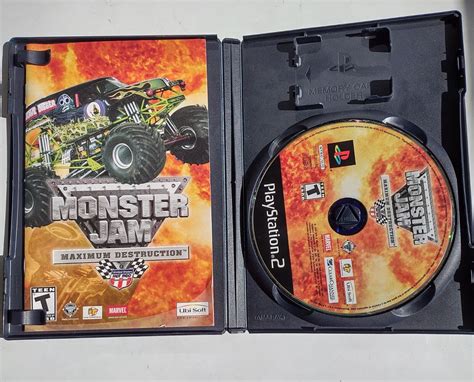 Monster Jam Maximum Destruction Ps2 Playstation 2 Complete With Manual