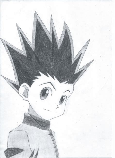 How To Draw Gon From Hunter X Hunter At How To Draw