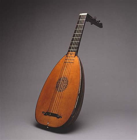 Talking Objects The Art Of Music The Lute At The End Of The 16th Century