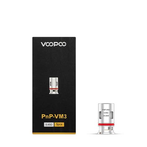 This is just for specialised devices called vape mods, which allow you to. VooPoo PNP Replacement Coils PNP-VM3, PNP-TM1 (low wattage ...