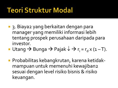 Ppt Xii Leverage Struktur Modal Powerpoint Presentation Free