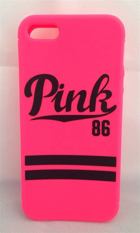 Victorias Secret Apple Iphone 5 5s Case Phone Cover Pink 86 New Soft