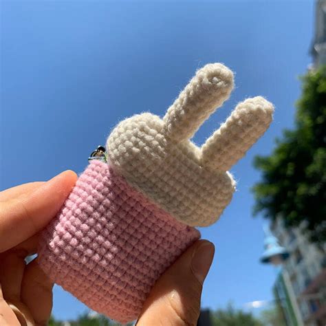 Rabbit And Carrot Crochet Airpods Pro Case Knit Airpod Case Etsy