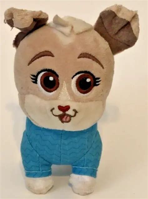 Disney Junior Puppy Dog Pals Keia Plush Stuffed Toy 6 Teal Plushie 6