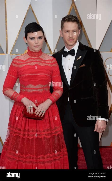 Ginnifer Goodwin And Her Husband Joshua Dallas Arrive For The Th Academy Awards Oscars