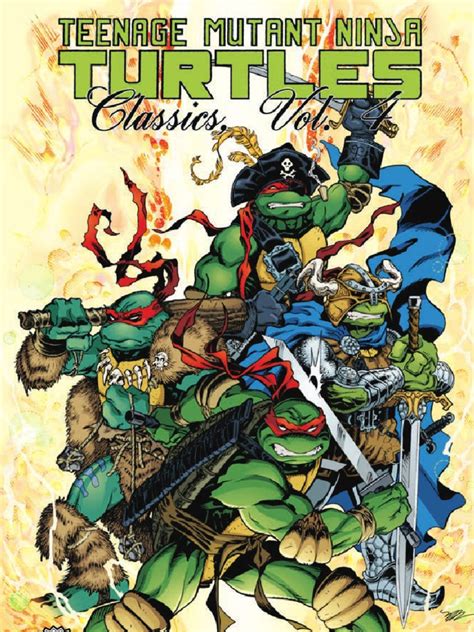Teenage Mutant Ninja Turtles Classics Vol 4 Preview Idw Publishing