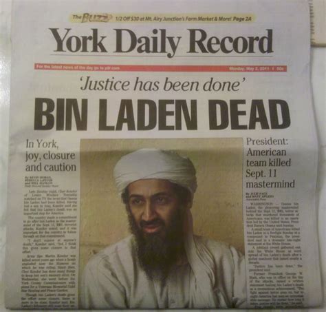 Papergreat: Two York Daily Record front pages, 3,520 days apart