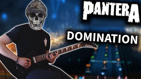 Pantera Domination 96 Rocksmith Dlc Guitar Cover Youtube