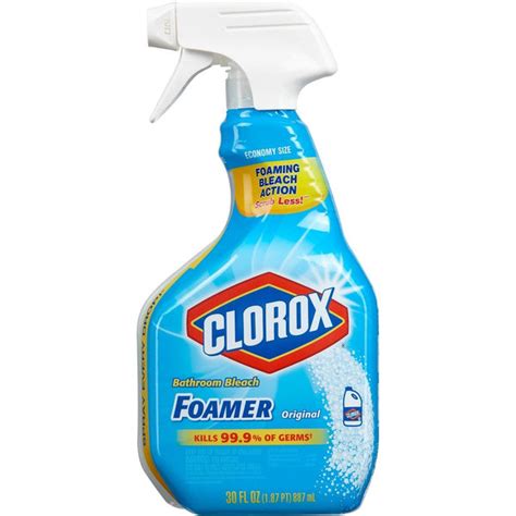 Clorox Bathroom Bleach Foamer Original Spray Bottle 30 Oz Rafaelos