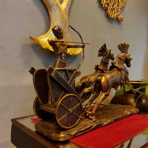 Ancient Egyptian Chariot Racing Statue Estudio International
