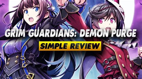 Gal Guardians Demon Purge Co Op Review Simple Review Youtube