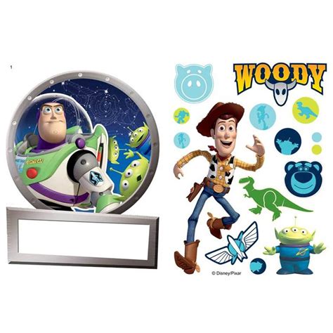Toy Story Placa Pegatinas De Pared Nuevo Y Oficial Buzz Lightyear Ebay