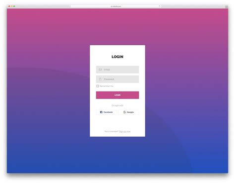 42 Best Free Html5 And Css3 Login Forms 2021 Colorlib