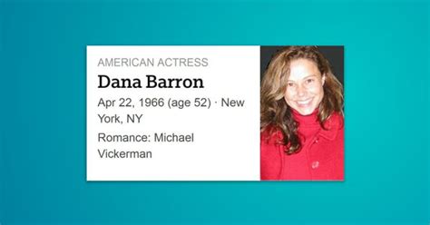 Dana Barron Is An American Actress Who Is Best Known For Her Role As