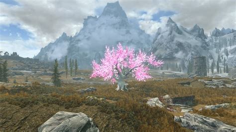 Totk Cherry Blossoms With Satori At Skyrim Special Edition Nexus Mods