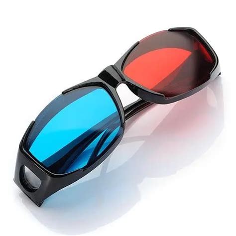 Plastic 3d Glasses Stereo Glass Vision Game Glasses Red Blue Cyan Nvidia Myopia And General