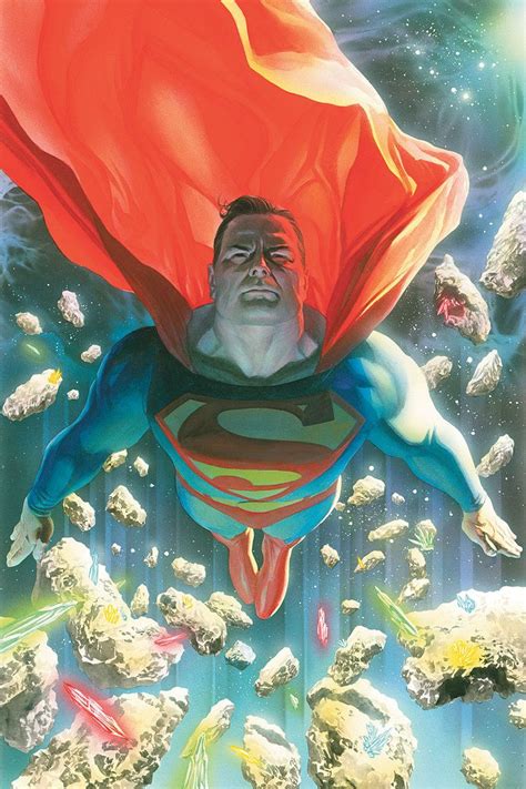 Alex Ross Iconic Superman Superman Superhéroes Superman Y Cómics