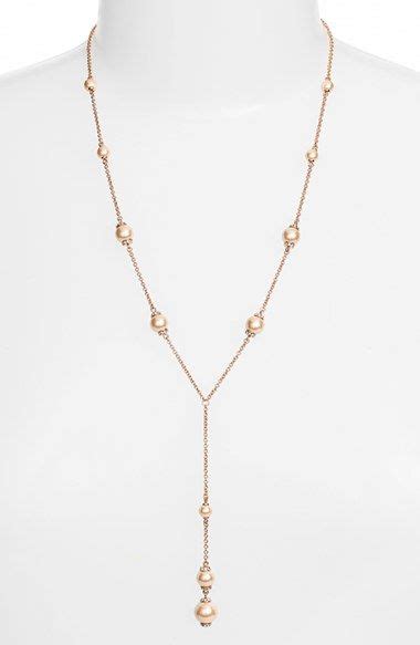 Drop Necklace Gold Necklace Glitz And Glam Lariat Kate Spade New York Pearl Jewelry