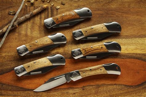 Set Of 9 Engraved Pocket Knives Groomsmen Personalized Knife