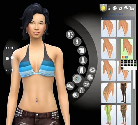 19 Sims 4 Blog Belly Button Piercing Sims 4 Downloads