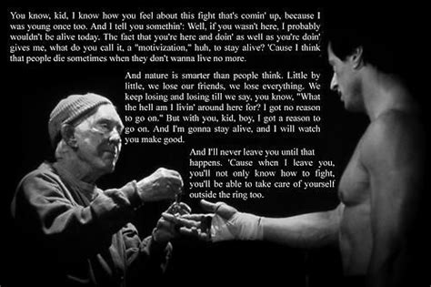 This site contains information about rocky quote poster. Rocky Mickey Quotes by @quotesgram in 2020 | Motivational quote posters, Rocky balboa quotes ...