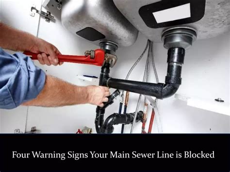 Ppt Four Warning Signs Your Main Sewer Line Is Blocked Powerpoint