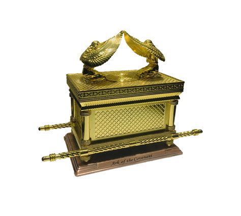 The Ark Of The Covenant Gold Plated Large Arkl100 Holy Land Shopping