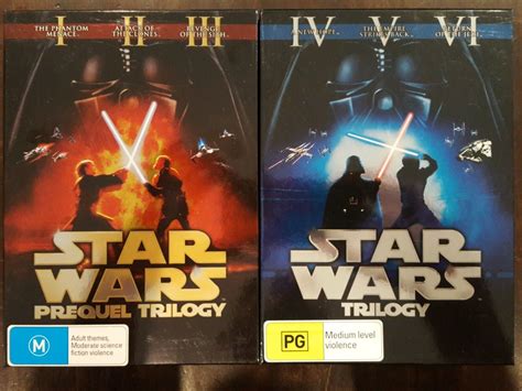 Star Wars Original Trilogy Dvd Theatrical Versions Episode 1 2 3 And 4 5