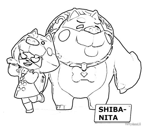 36 Best Images Brawl Stars Nita Coloring Brawl Stars Coloring Pages