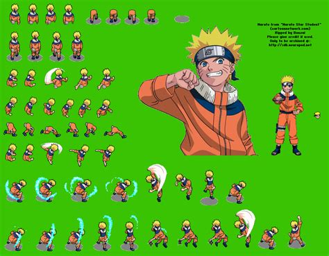 Naruto Sprite Olhos De Anime Piskel Art Sprites