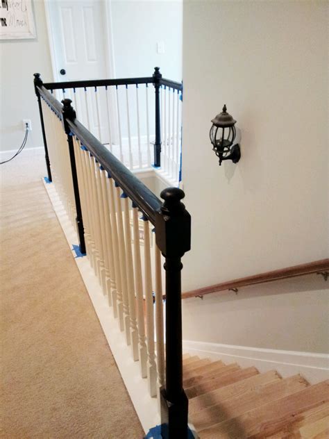 For a deeper color and sheen, wait one hour and apply a second coat. Southern Grace: Staircase Remodel- Painting and Staining