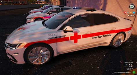 Volkswagen Arteon Cruz Roja Española Of Spainespaña Fivem Replace Els