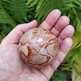 Polychrome Jasper Sphere with Beautiful Designs - 53mm - Stand Sold ...