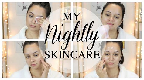 My Nightly Skincare Routine Tips Youtube