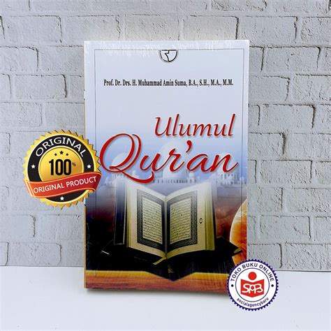 Jual Ulumul Quran Quran Muhammad Amin Suma Shopee Indonesia
