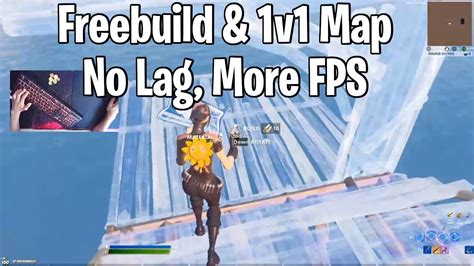Best 1v1 And Freebuild Map In Fortnite No Lag And More Fps Youtube