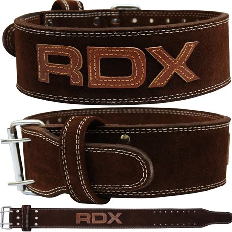 Rdx Powerlifting Belt For Weight Lifting Gym Training Double Prong
