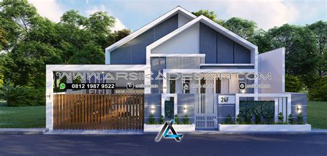 Denah rumah ukuran 7x20 meter 4 kamar tidur 2 lantai + tampak depan + kolam renang. DESAIN RUMAH 13 x 20 meter Pemilik : Bu Dini - Bekasi ...