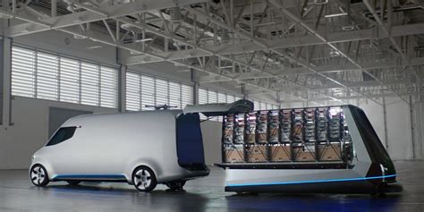 The Future Of Last Mile Deliveries Mercedes Vision Van Makes Logistics