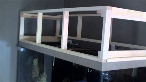 Classic pine canopies are constructed entirely of real wood. DIY Aquarium Canopy Build - Update - YouTube