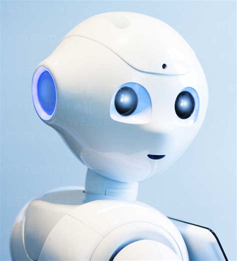 Portrait Of Personal Robot Stock Photo