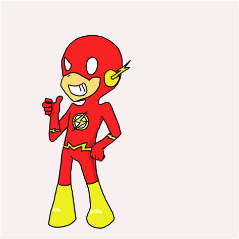 Flash Chibi Ps Colored By Blondiemi On Deviantart