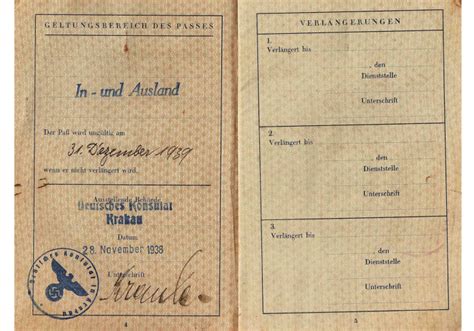 J Stamped German Passport From Poland Our Passports