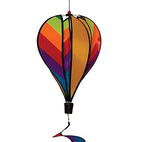 Colorful Windsock Hot Air Balloon Wind Spinner Garden Yard Lawn Home