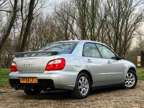 Subaru 2004 Impreza 20 Gx Sport Manual Petrol 4 Door Saloon 5 Seats