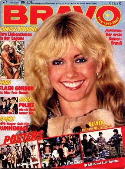 Olivia Newton John Bravo Magazine 05 February 1981 Cover Photo Germany