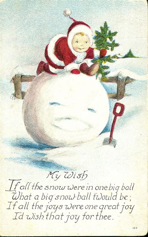 Nimble Nicks Antique Postcard Christmas Postcard Vintage Christmas
