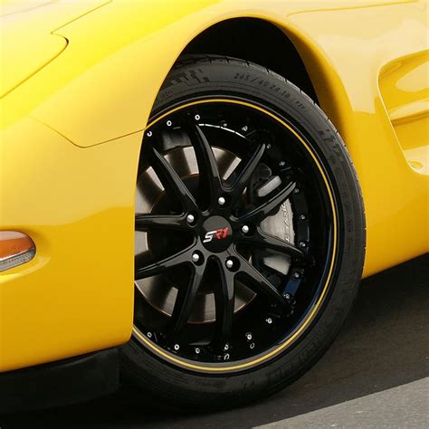 Corvette Sr1 Performance Wheels Apex Series Set Gloss Black Wye