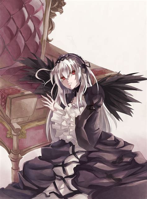 Das Ist Suigintou Aus Dem Anime Rozen Maiden Sie Ist Eine Lebende Puppe