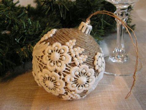 Burlap Upcycling Ideas For Ornaments Upcycle Art
